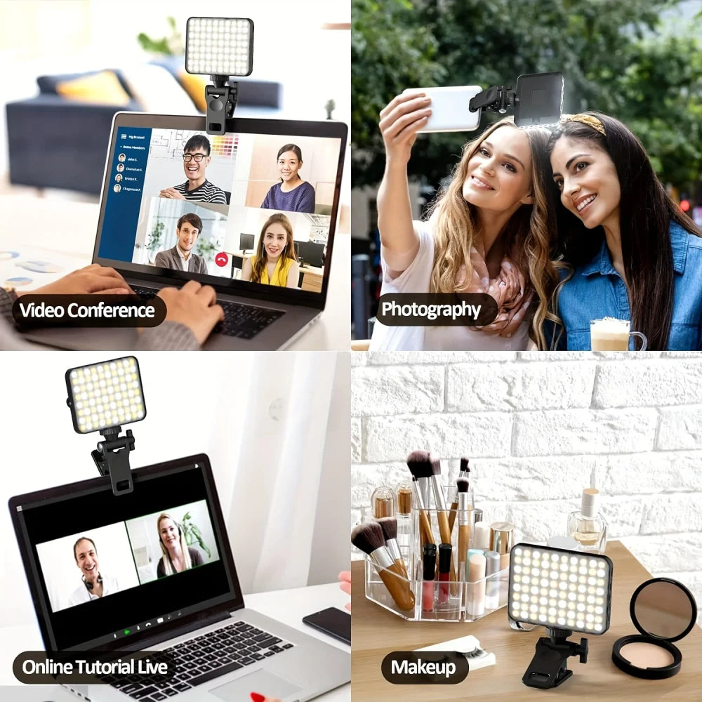 Magnetic Rechargeable LED Selfie Light